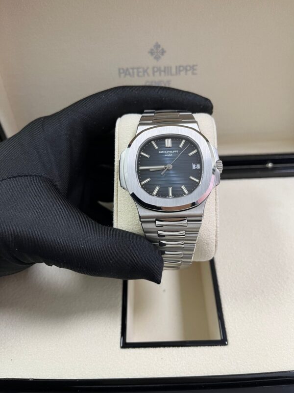 Patek Philippe Nautilus Stainless Steel/ Black-Blue Dial (Ref#5711/1A-010) - Image 4