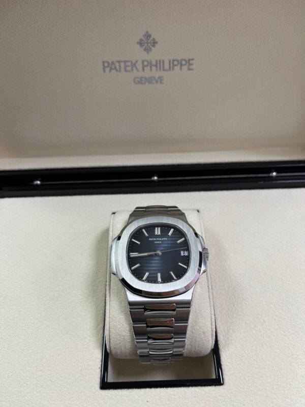 Patek Philippe Nautilus Stainless Steel/ Black-Blue Dial (Ref#5711/1A-010) - Image 7