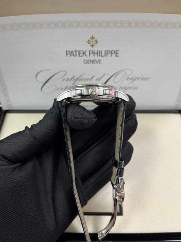 Patek Philippe Perpetual Calendar Chronograph Grand Complications Platinum Green Dial 5270P-0014 - Image 15