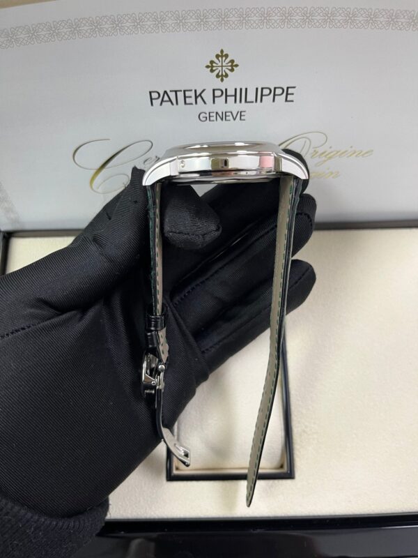 Patek Philippe Perpetual Calendar Chronograph Grand Complications Platinum Green Dial 5270P-0014 - Image 17