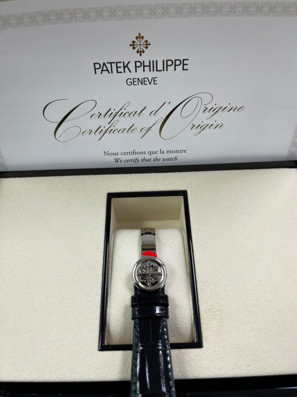 Patek Philippe Perpetual Calendar Chronograph Grand Complications Platinum Green Dial 5270P-0014 - Image 13