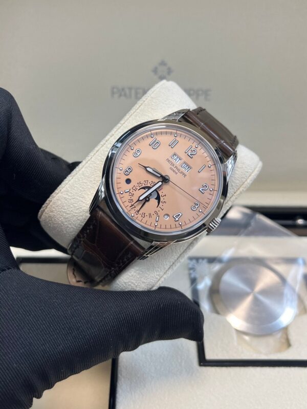 Patek Philippe Perpetual Calendar Grand Complications Salmon Dial Perpetual Calendar (Reference # 5320G) - Image 4