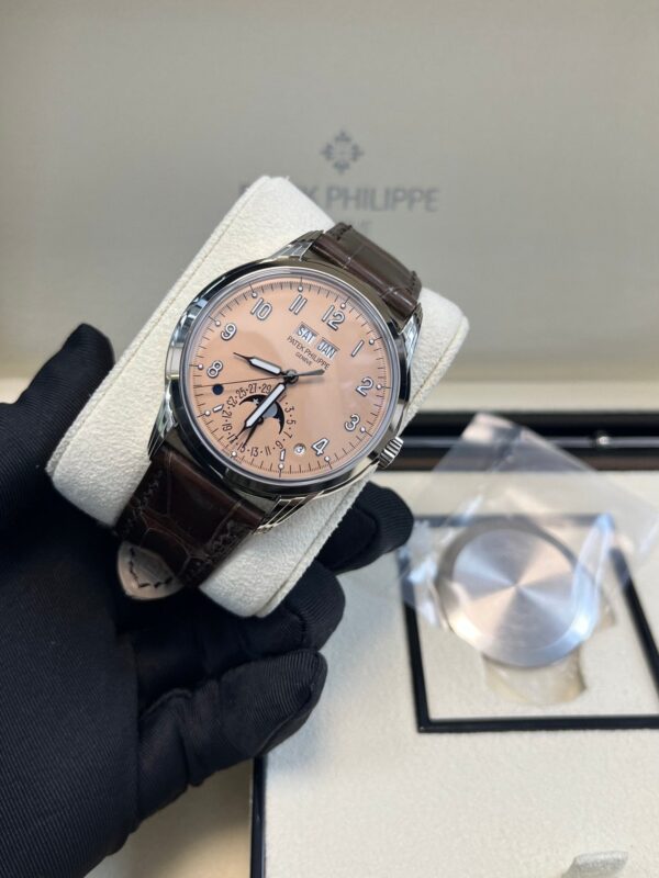 Patek Philippe Perpetual Calendar Grand Complications Salmon Dial Perpetual Calendar (Reference # 5320G) - Image 11