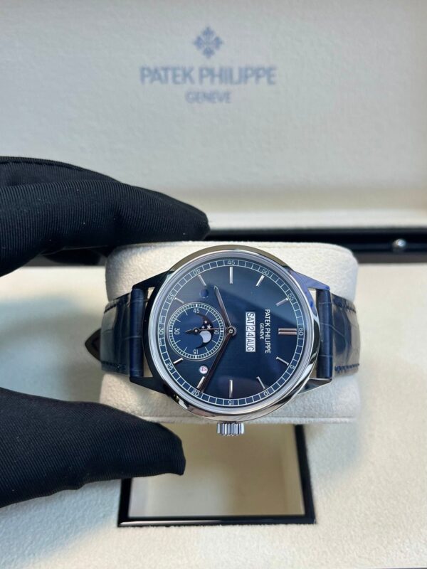 Patek Philippe Perpetual Calendar  In-Line Perpetual Calendar 41mm Platinum Case (Reference # 5236P-001) - Image 17
