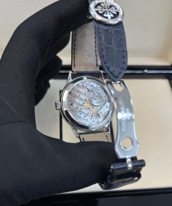 Patek Philippe Perpetual Calendar  In-Line Perpetual Calendar 41mm Platinum Case (Reference # 5236P-001) - Image 4