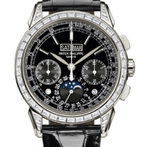 Patek Philippe Perpetual Calendar Platinum Black Dial 5271P-001