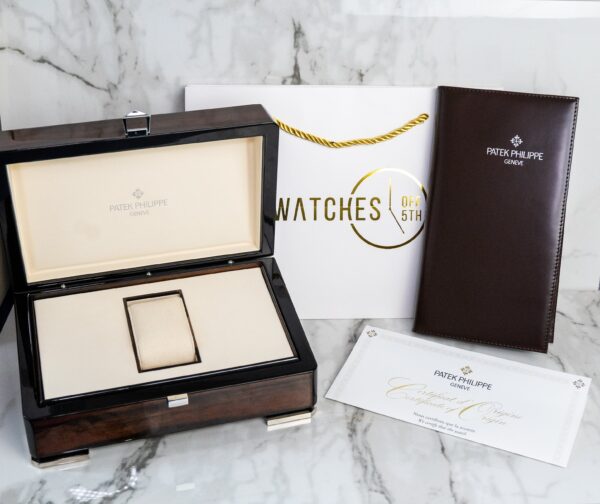 Patek Philippe Aquanaut Chronograph Stainless Steel - Black Dial (Ref#5968A-001) - Image 8