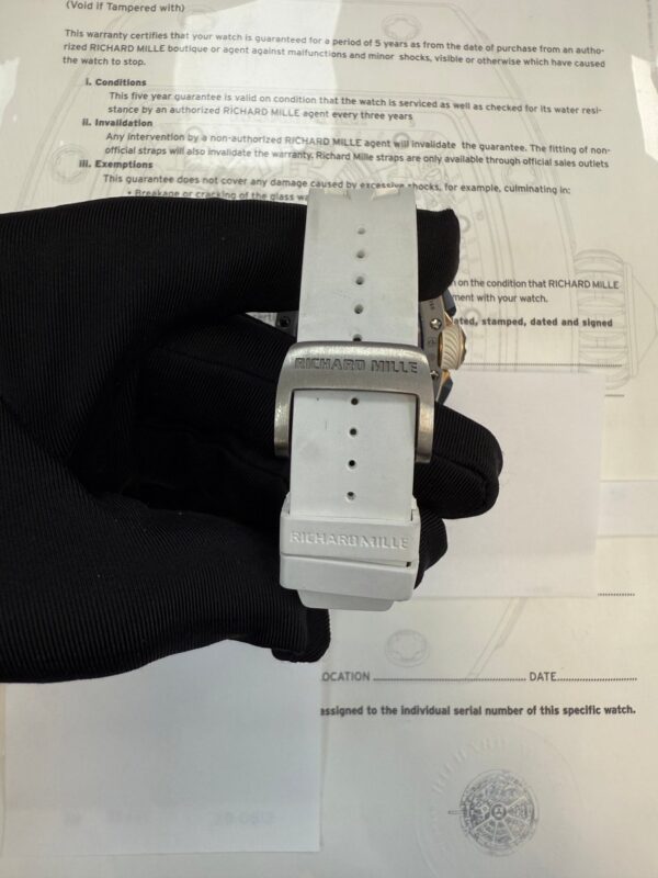 Richard Mille Automatic Winding Lifestyle Flyback Chronograph Titanium Rm 72-01 - Image 8