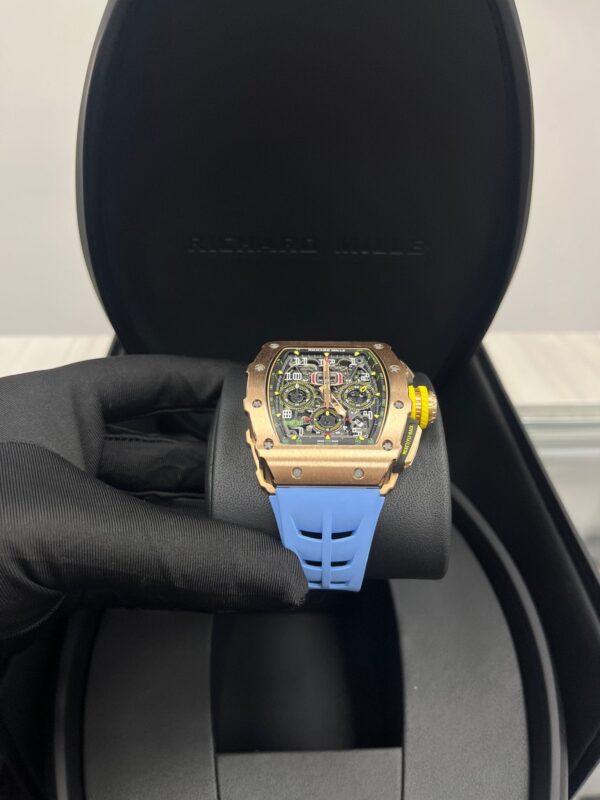 Richard Mille RM 011 11-03 Full Rose Gold Skeleton Dial - Image 4