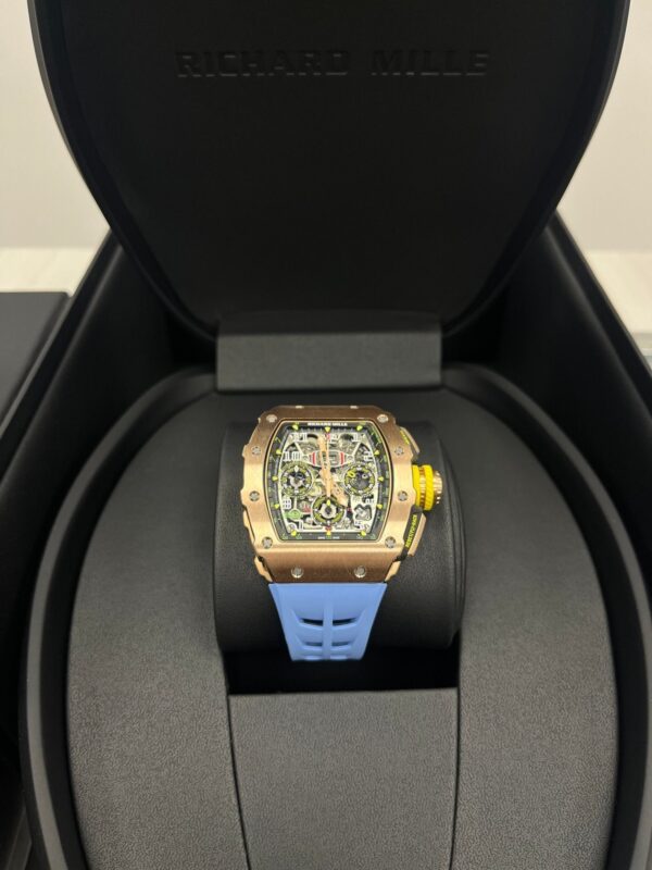 Richard Mille RM 011 11-03 Full Rose Gold Skeleton Dial - Image 9