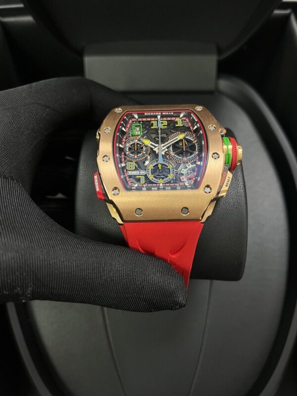 Richard Mille RM 65-01 Automatic Chronograph Full Rose Gold - Image 12