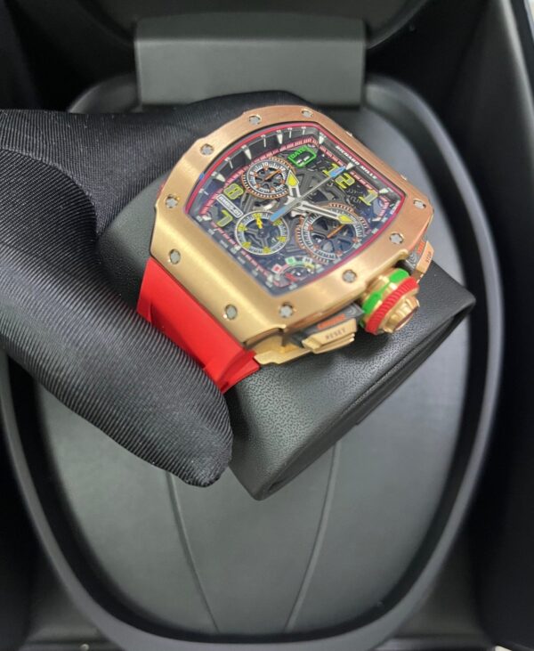 Richard Mille RM 65-01 Automatic Chronograph Full Rose Gold - Image 6