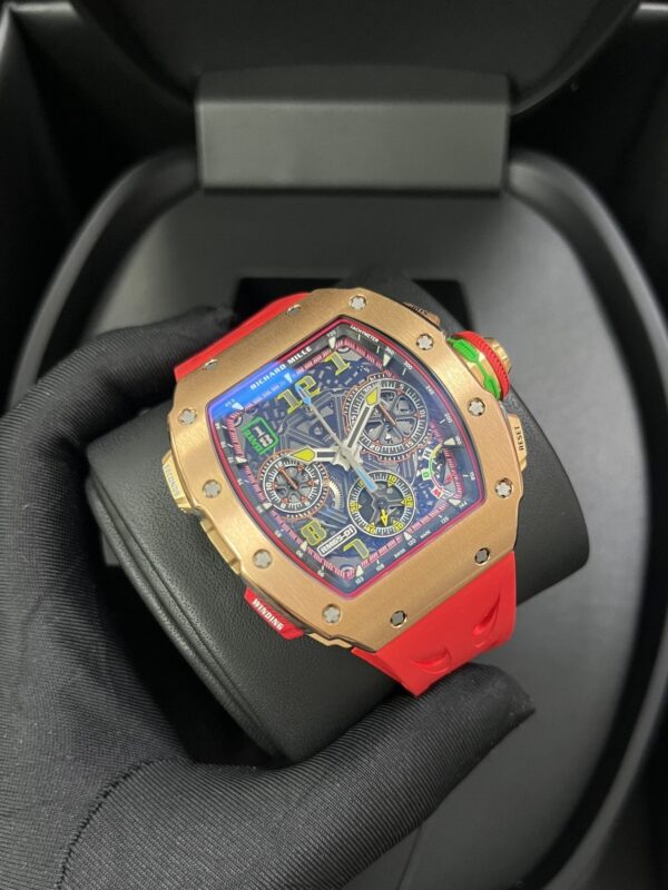 Richard Mille RM 65-01 Automatic Chronograph Full Rose Gold - Image 3