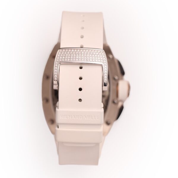Richard Mille RM 72-01 Automatic Winding Lifestyle Flyback Chronograph White Gold with Baguette Diamonds - Image 12