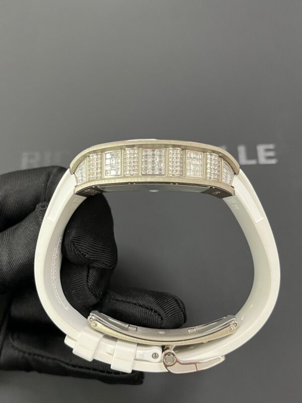 Richard Mille RM 72-01 Automatic Winding Lifestyle Flyback Chronograph White Gold with Baguette Diamonds - Image 17