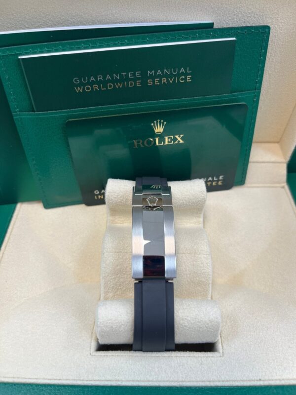Rolex Black Cerachrom Bezel - Black And Silver Diamond Dial - Oysterflex Strap 126519LN - Image 8