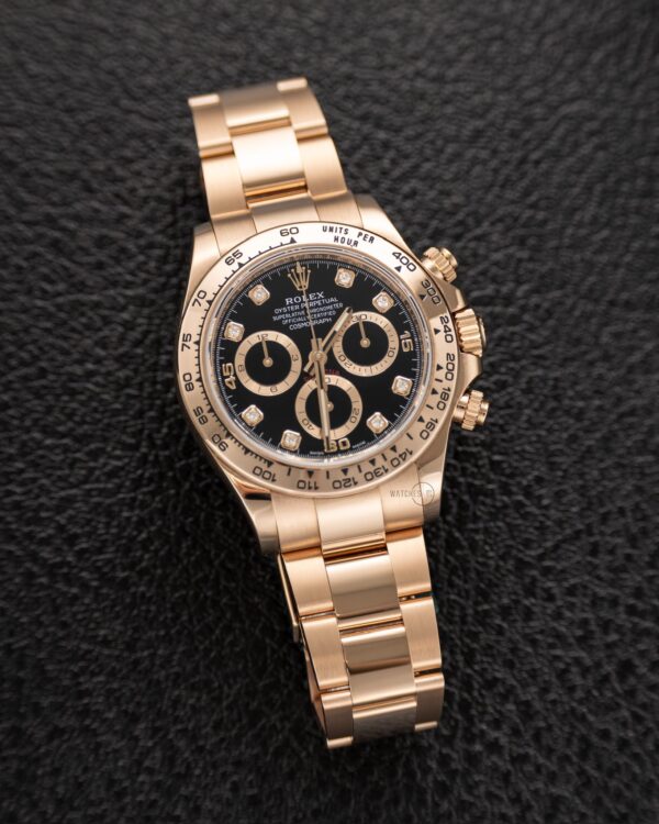 Rolex Cosmograph Daytona 40mm Everose Gold Diamond Markers (Ref#116505) - Image 15