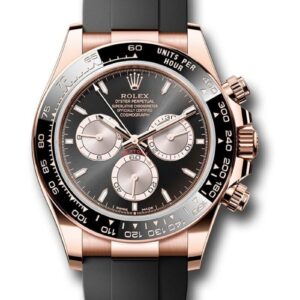 Rolex Cosmograph Daytona Black Sundust Index Dial Oysterflex Strap 126515LN