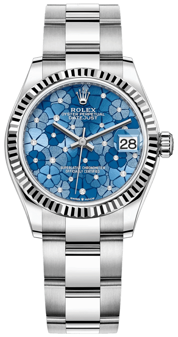 Rolex Datejust 31mm New 2022 Model Oystersteel and White Gold Oyster Bracelet (Reference 278274)