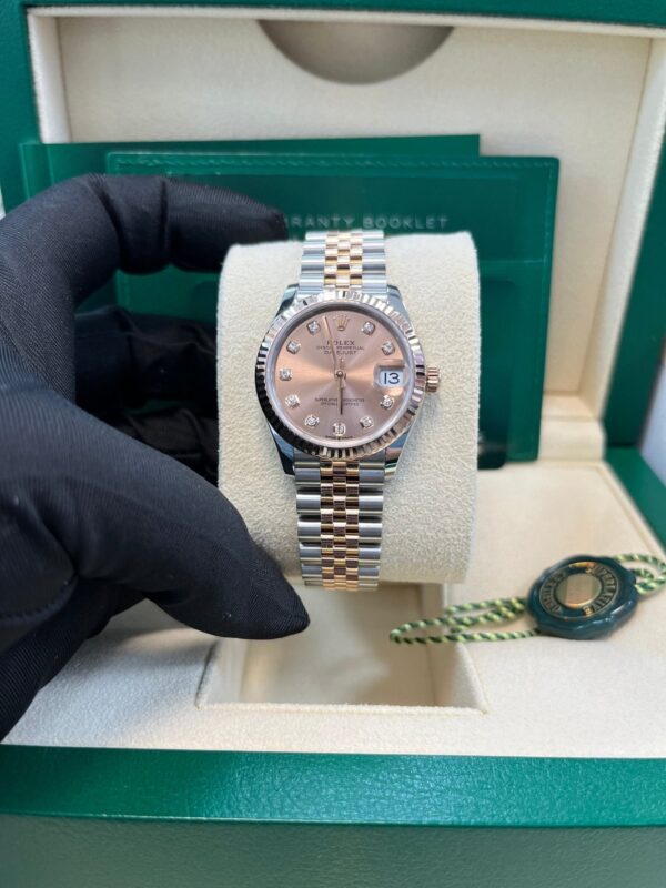 Rolex Datejust 31mm Sundust Diamond Dial Jubilee Bracelet 278271 - Image 6