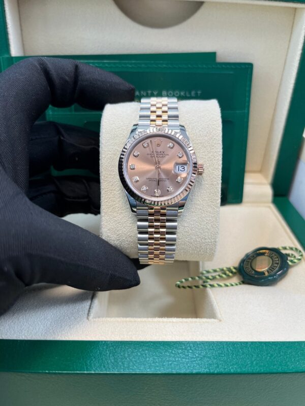 Rolex Datejust 31mm Sundust Diamond Dial Jubilee Bracelet 278271 - Image 10