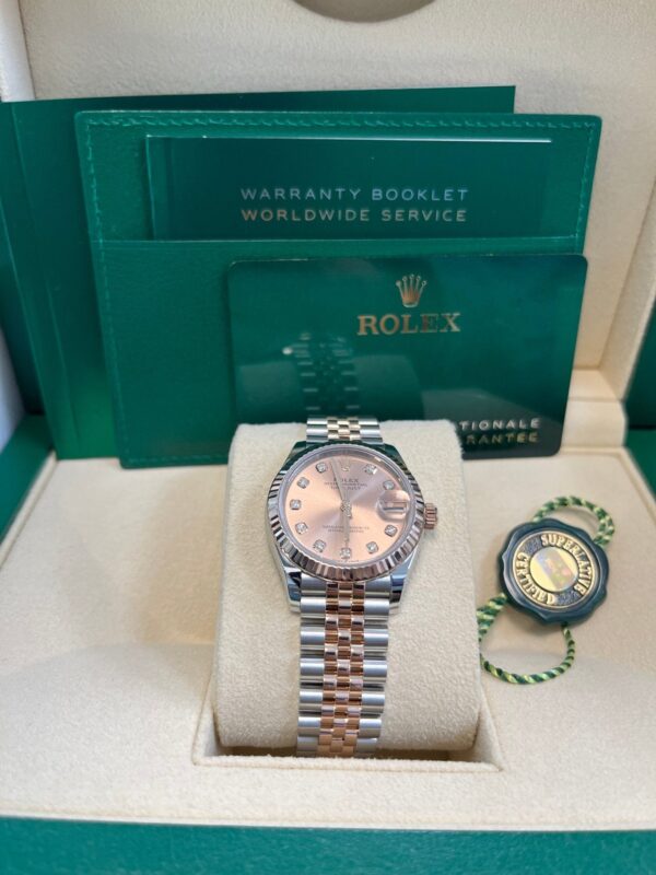 Rolex Datejust 31mm Sundust Diamond Dial Jubilee Bracelet 278271 - Image 5