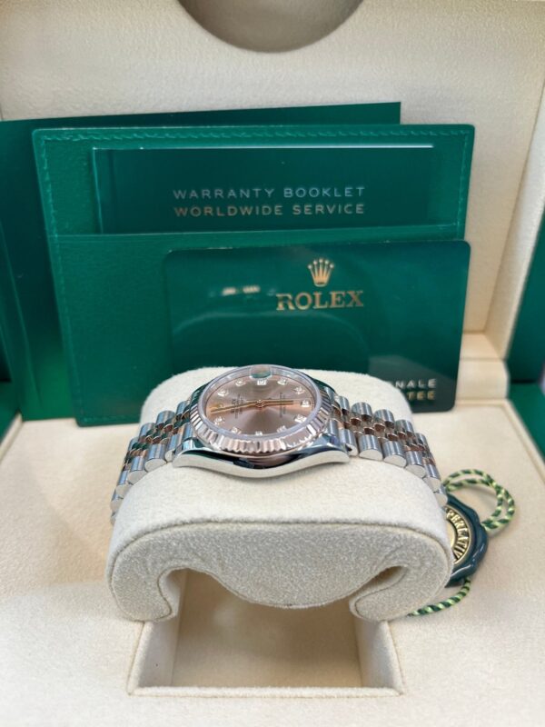 Rolex Datejust 31mm Sundust Diamond Dial Jubilee Bracelet 278271 - Image 3