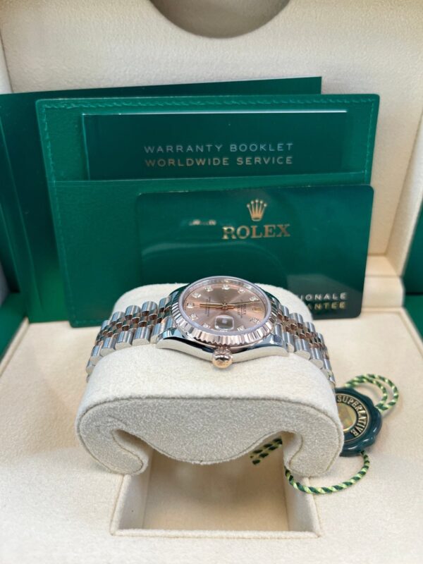 Rolex Datejust 31mm Sundust Diamond Dial Jubilee Bracelet 278271 - Image 2