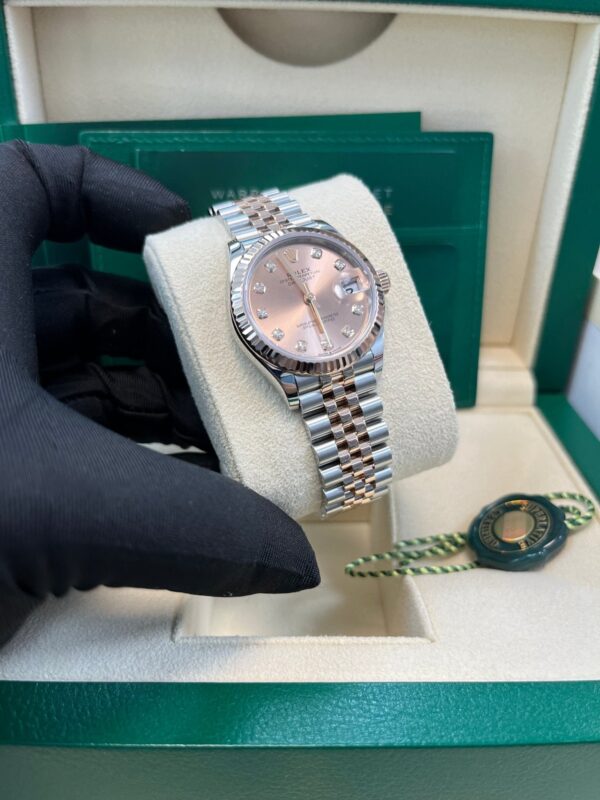 Rolex Datejust 31mm Sundust Diamond Dial Jubilee Bracelet 278271 - Image 9