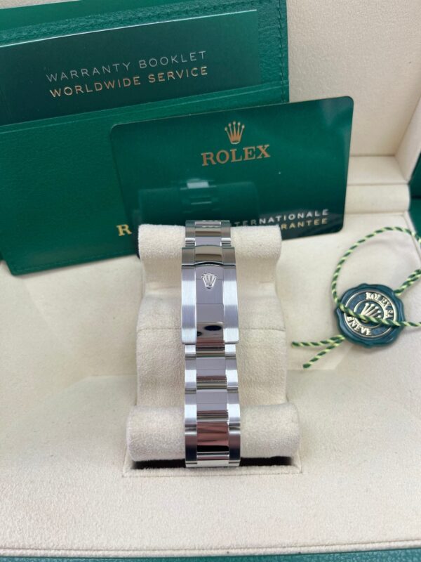 Rolex Datejust 41 Stainless Steel & White Gold - Black Index Dial - Smooth Bezel (Ref# 126300) - Image 11