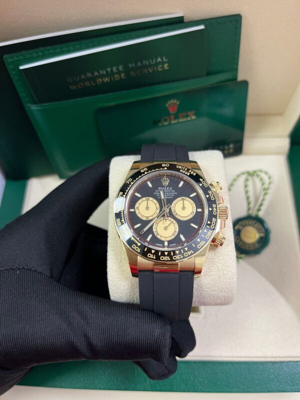 Rolex Daytona 18k Yellow Gold Paul Newman Dial 126518LN - Image 4