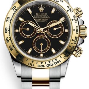 Rolex Daytona 40mm Yellow Rolesor Cosmograph - Black Index Dial (Ref# 116503)