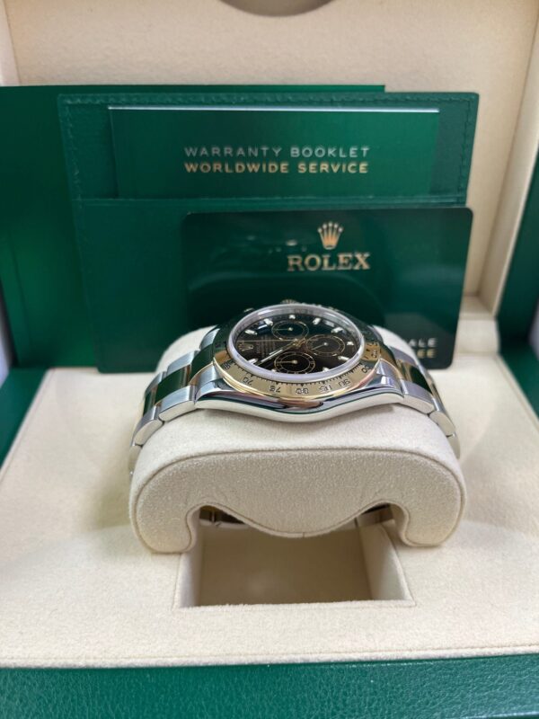 Rolex Daytona 40mm Yellow Rolesor Cosmograph - Black Index Dial (Ref# 116503) - Image 4