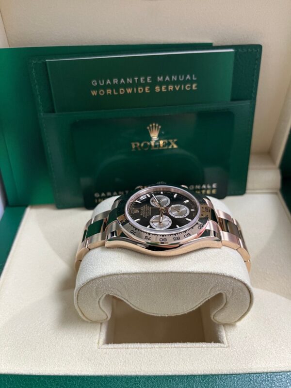 Rolex Daytona Black And Sundust Index Dial Oyster Bracelet 126505 - Image 9