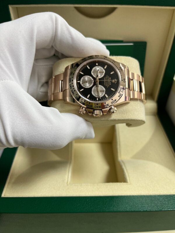 Rolex Daytona Black And Sundust Index Dial Oyster Bracelet 126505 - Image 4