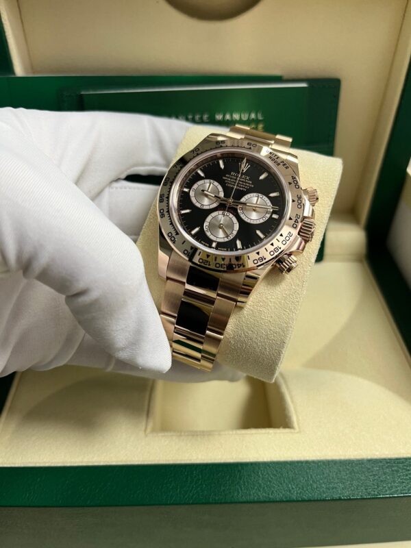 Rolex Daytona Black And Sundust Index Dial Oyster Bracelet 126505 - Image 3