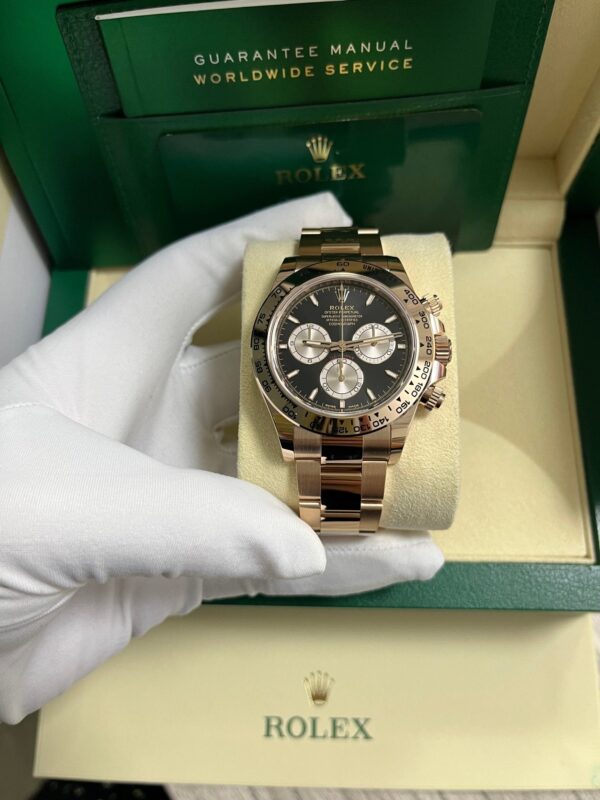 Rolex Daytona Black And Sundust Index Dial Oyster Bracelet 126505 - Image 10