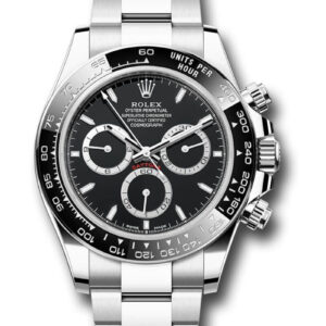 Rolex Daytona Black Cerachrom Bezel Black Index Dial Oyster Bracelet 126500ln