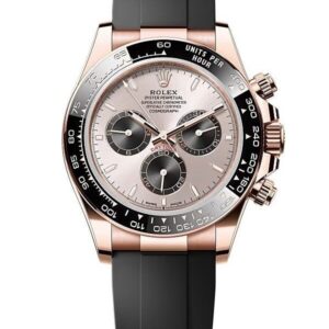 Rolex Daytona Cosmograph Daytona Black Bezel - Sundust And Black Index Dial - Oysterflex Strap 126515ln