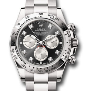 Rolex Daytona Cosmograph Daytona Fixed Bezel - Black Diamond Dial - Oyster Bracelet 126509