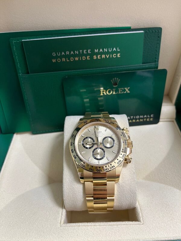 Rolex Daytona Cosmograph Daytona Golden Index Dial Oyster Bracelet 126508 - Image 3