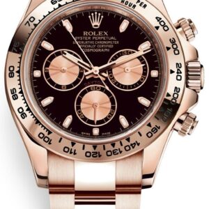 Rolex Daytona Everose Gold Cosmograph/ Black Index Dial (Ref# 116505)