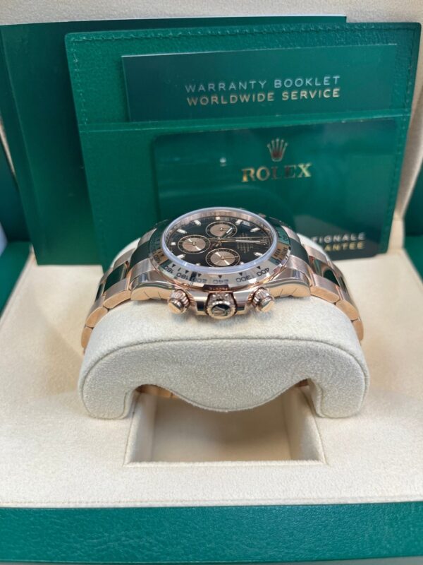 Rolex Daytona Everose Gold Cosmograph/ Black Index Dial (Ref# 116505) - Image 5
