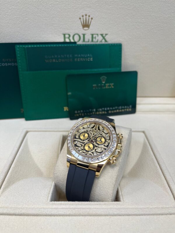 Rolex Daytona "Eye Of The Tiger" Black Oysterflex Strap 116588TBR - Image 7
