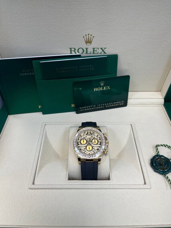 Rolex Daytona "Eye Of The Tiger" Black Oysterflex Strap 116588TBR - Image 9