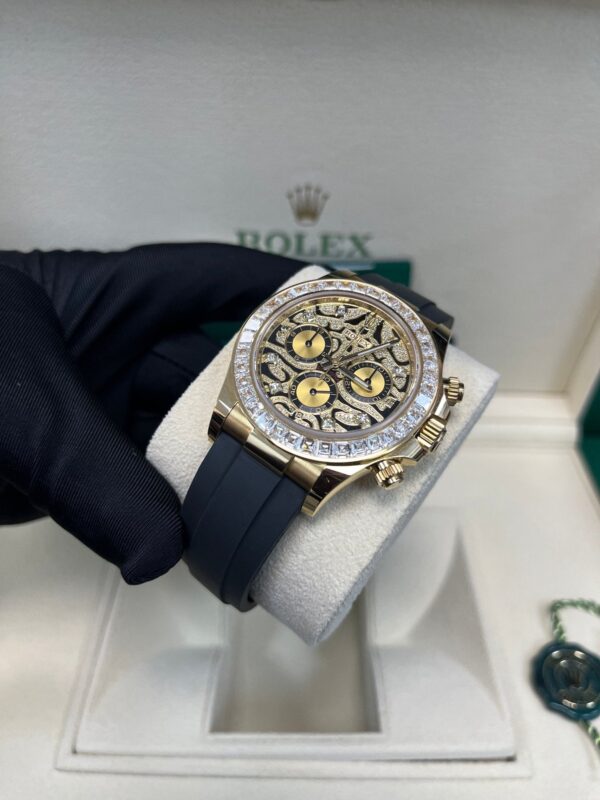 Rolex Daytona "Eye Of The Tiger" Black Oysterflex Strap 116588TBR - Image 6