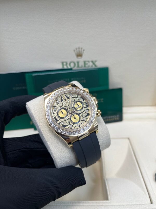 Rolex Daytona "Eye Of The Tiger" Black Oysterflex Strap 116588TBR - Image 13