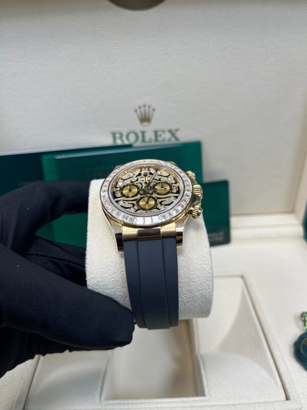 Rolex Daytona "Eye Of The Tiger" Black Oysterflex Strap 116588TBR - Image 2