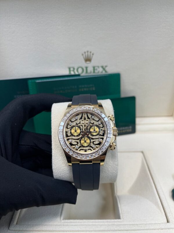 Rolex Daytona "Eye Of The Tiger" Black Oysterflex Strap 116588TBR - Image 14