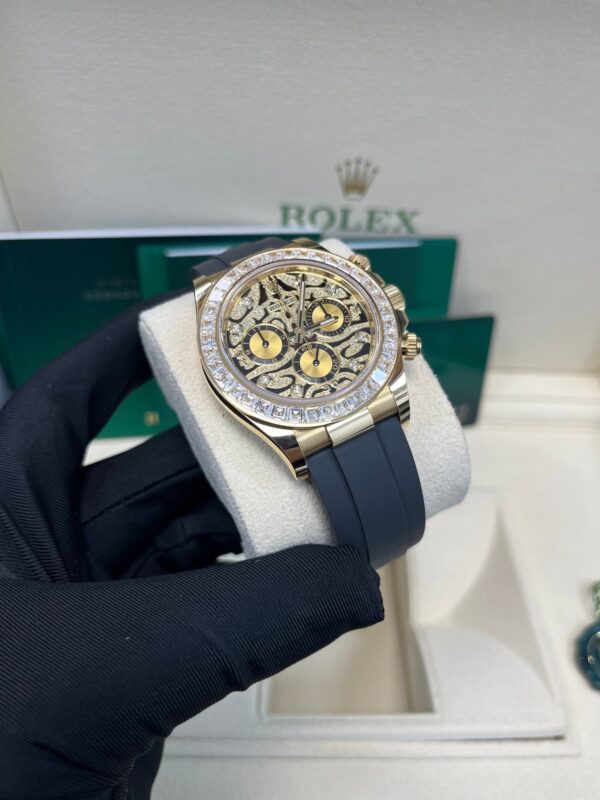 Rolex Daytona "Eye Of The Tiger" Black Oysterflex Strap 116588TBR - Image 5